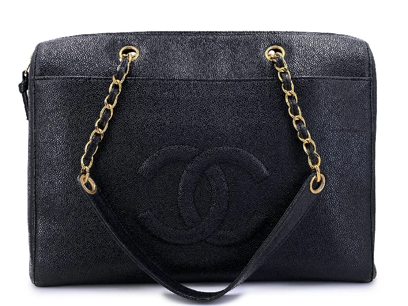 Chanel Colorful Handbag for Spring OutfitsChanel Vintage Black Caviar Timeless Zipped Tote Bag 24k GHW 309