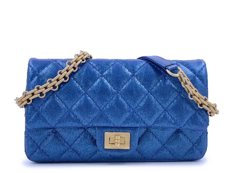 Chanel Colorful Handbag for Spring OutfitsChanel Fanny Pack 19A Reissue Waist Bag Iridescent Sapphire Blue NIB