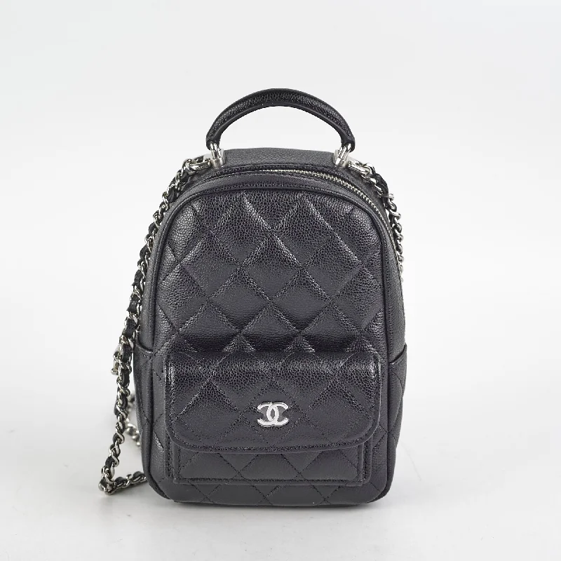 Chanel Medium Tote Bag for Office LadiesChanel Mini Backpack Caviar Black