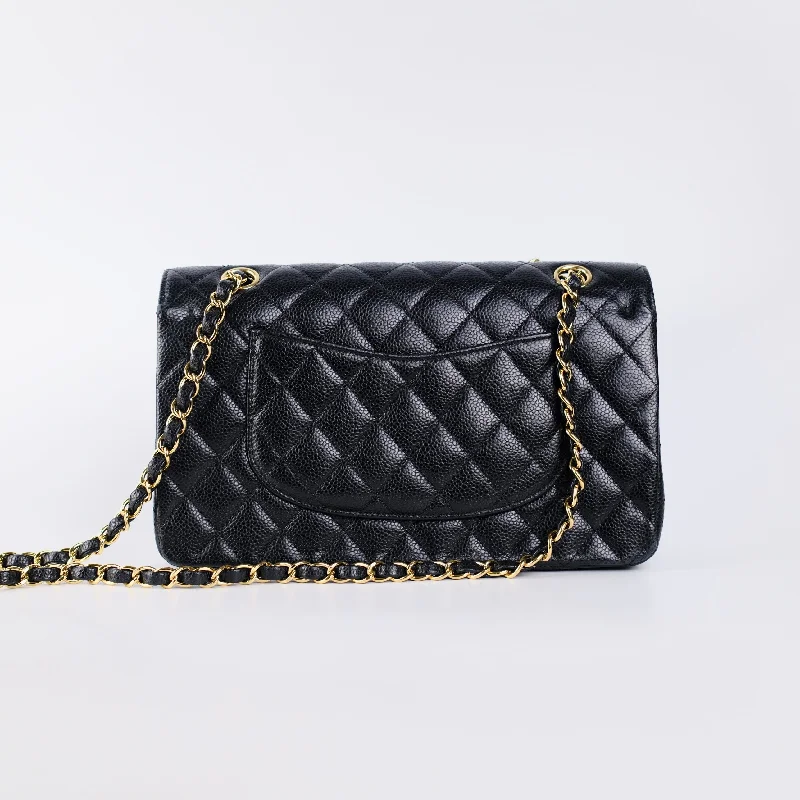 Chanel Vintage Inspired Handbag for Retro LoversChanel Medium M/L Caviar Classic Flap Black