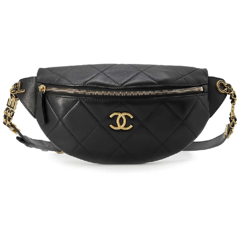 Chanel Classic Flap Bag for Evening PartyCHANEL Crossbody Bag Black AS4860 Lambskin