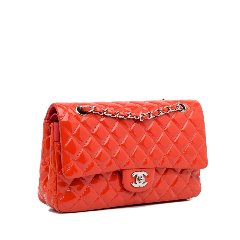 Chanel Colorful Handbag for Spring OutfitsChanel Medium Classic Patent Double Flap Bag (VUtfBD)