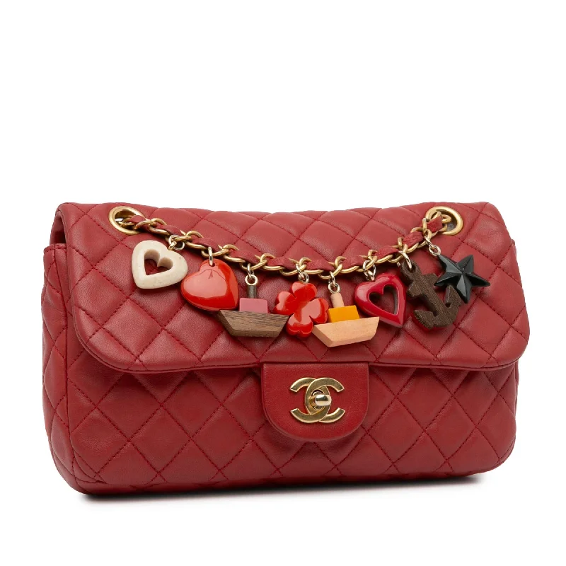 Chanel Colorful Handbag for Spring OutfitsChanel Medium Cruise Charm Lambskin Single Flap (eTHxYT)