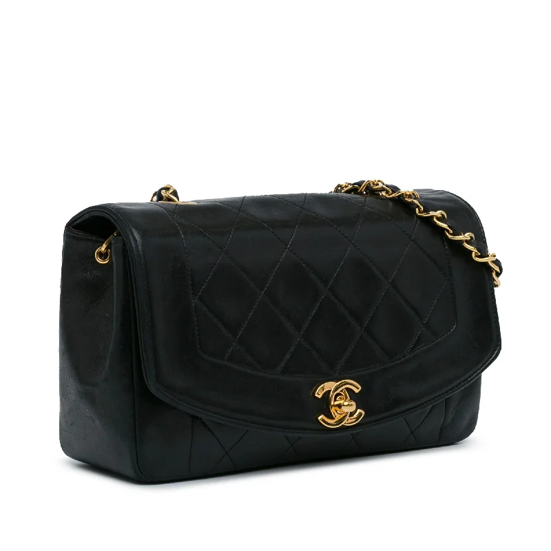 Chanel Luxury Handbag for High - End EventsChanel Medium Lambskin Diana Flap (YPOPPc)