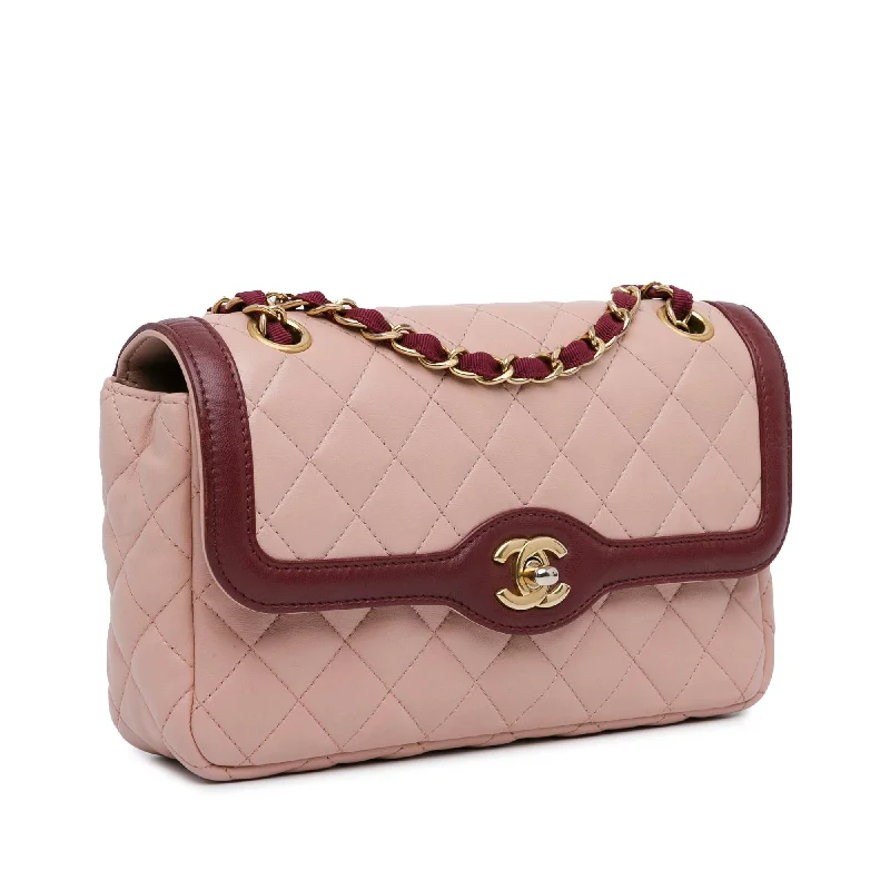 Chanel All - Match Handbag for Versatile StylingChanel Medium Lambskin Two Tone Day Flap (lSZu9P)