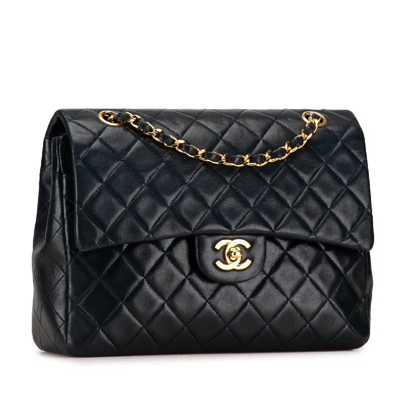 Chanel Chain Strap Handbag for Everyday UseChanel Medium Tall Classic Lambskin Double Flap (GtveFH)