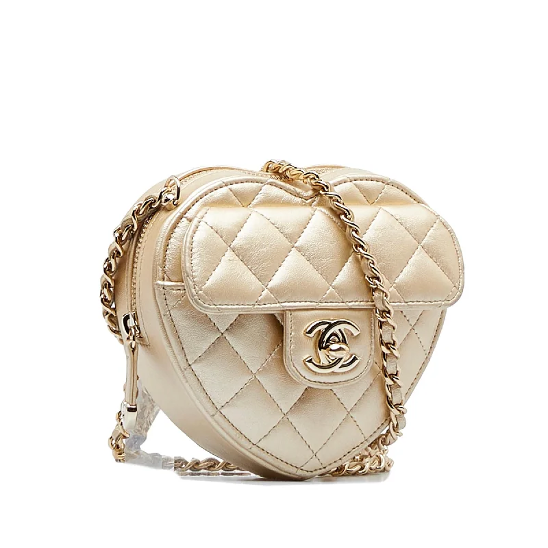 Chanel Luxury Handbag for High - End EventsChanel Mini CC in Love Heart Crossbody (gndZY5)