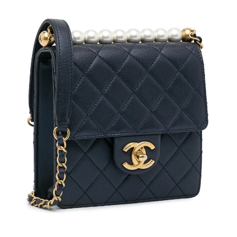 Chanel Medium Tote Bag for Office LadiesChanel Mini Chic Pearls Crossbody (pRMwFk)