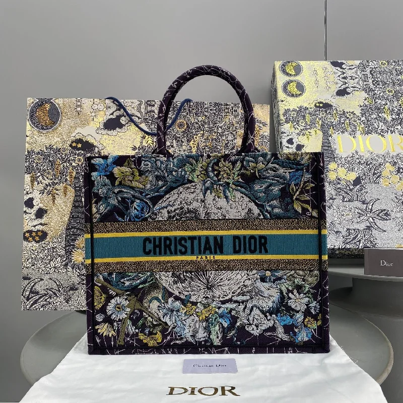 Christian Dior Saddle bags with a patent leather finish for a shiny lookChristian Dior Book Tote Bag