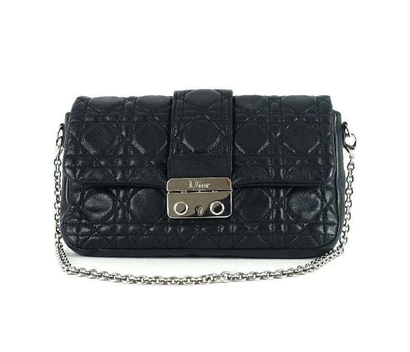 Christian Dior bags with a detachable coin purse insideMiss Dior Promenade Cannage Quilt Leather Bag