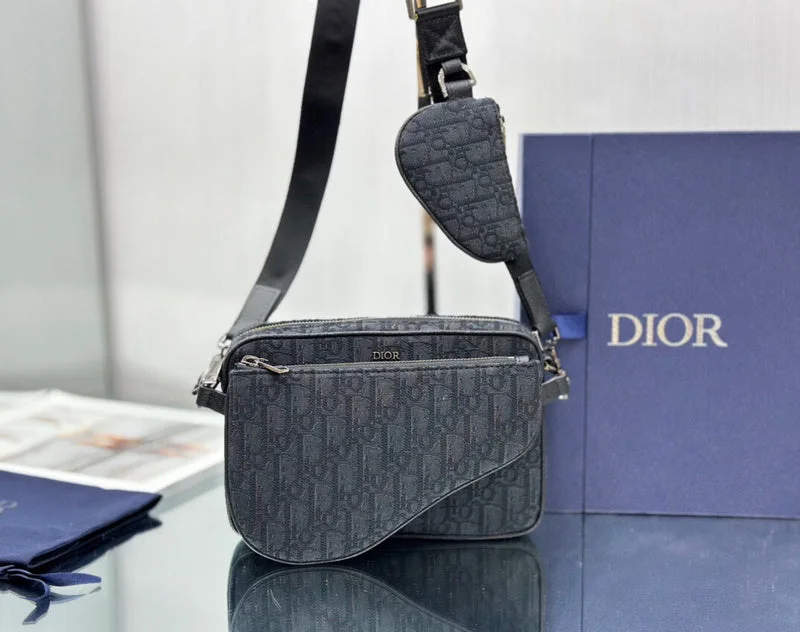 Christian Dior Saddle bags with a studded trim for a bold lookBC - Dior Bags - 602