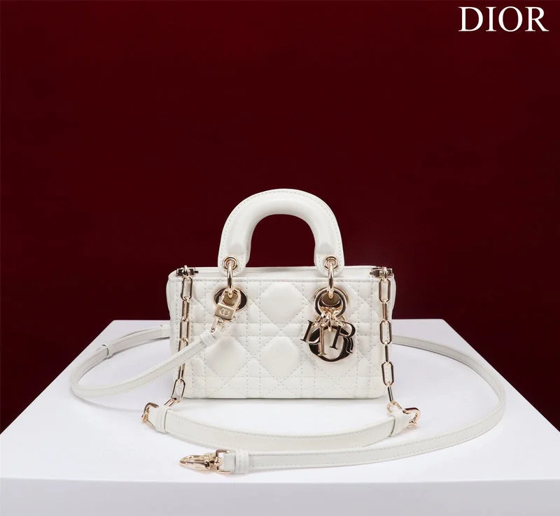 Stylish Christian Dior shoulder bags with a tassel - adorned zipperDior Bag