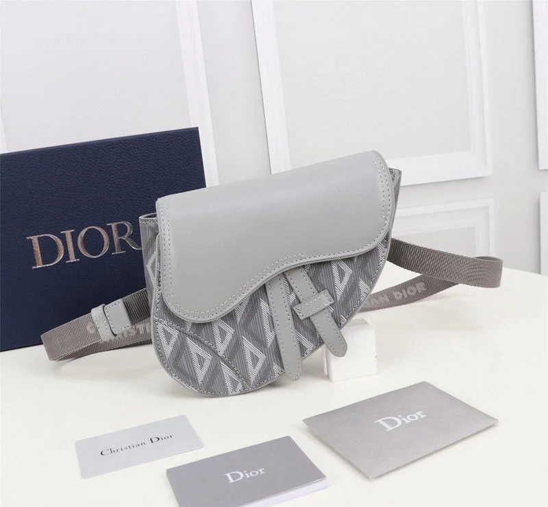 Christian Dior handbags with a back - pocket for quick storageDior Bag