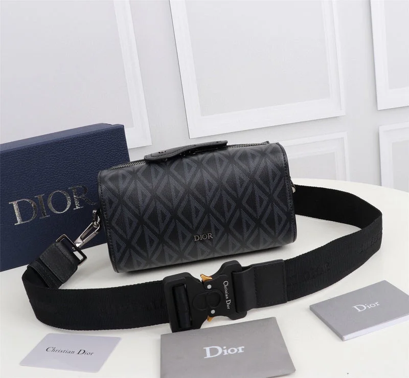 Christian Dior Saddle bags with a patent leather finish for a shiny lookDior Bag