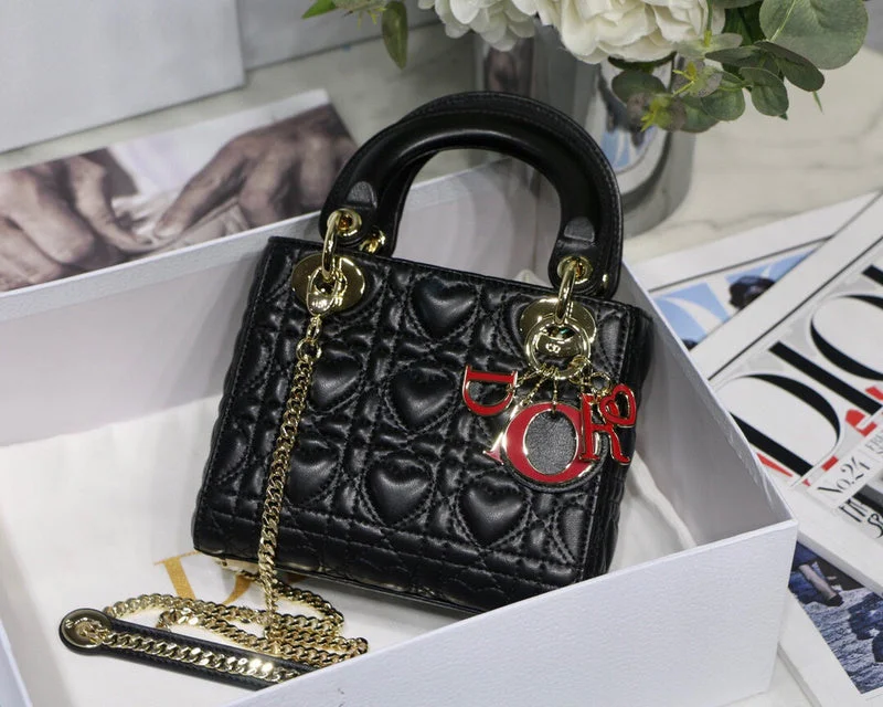 Christian Dior handbags with a snap - button closure and a decorative buckleDior Bag