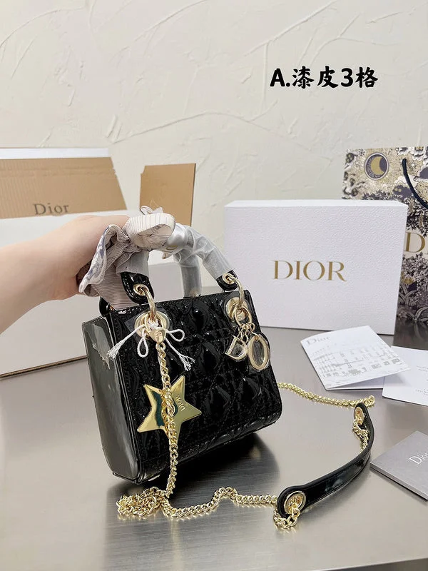 Stylish Christian Dior shoulder bags with a tassel - adorned zipperWF - Dior Bags - 260