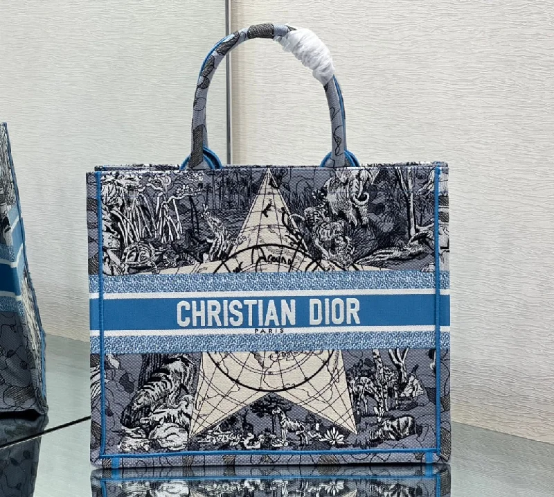 Christian Dior bags with a detachable coin purse insideChristian Dior Book Tote Bag